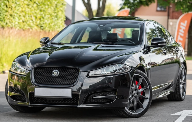 Jaguar XF cena 66900 przebieg: 280123, rok produkcji 2014 z Kowal małe 407